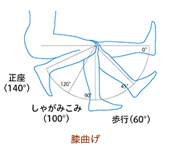 膝曲げ