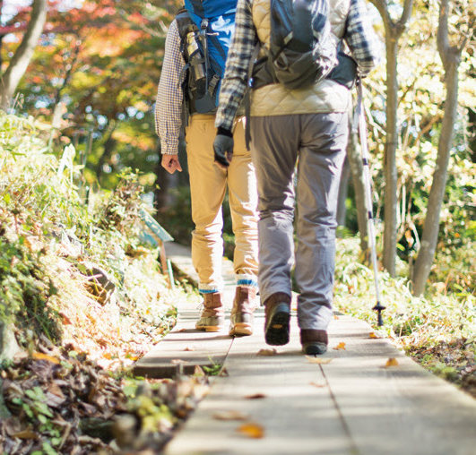 山登りやトレッキング